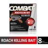 imageCombat Roach Killing Bait Stations for Small Roaches Kills Roaches and Eggs 12 Count8ct Pack of 1